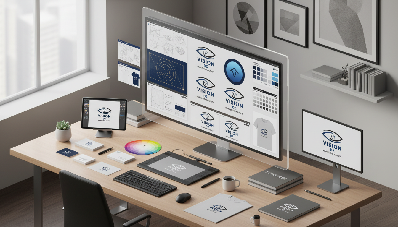 Processus de création de logo professionnel