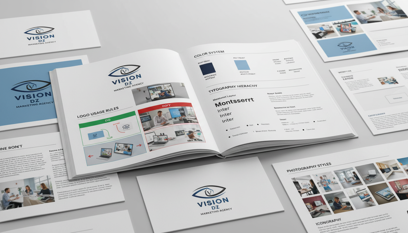 Exemple de charte graphique professionnelle