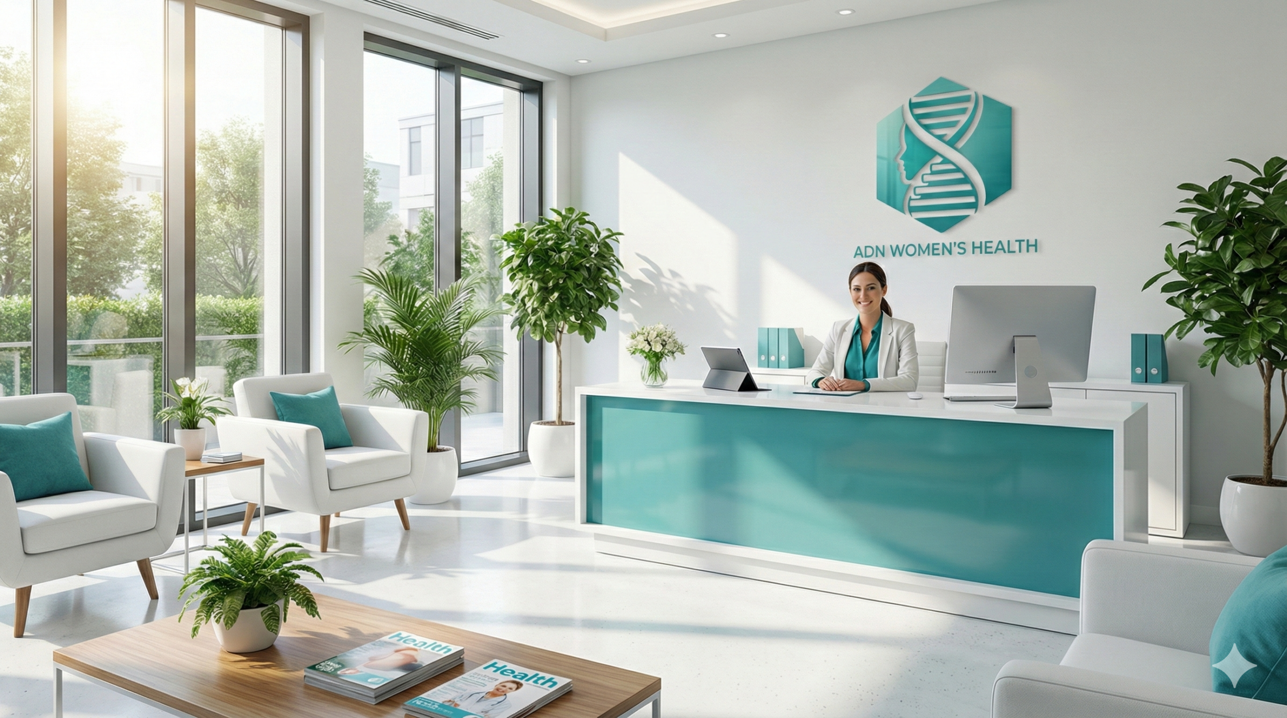 Accueil ADN Women's Health - Réception