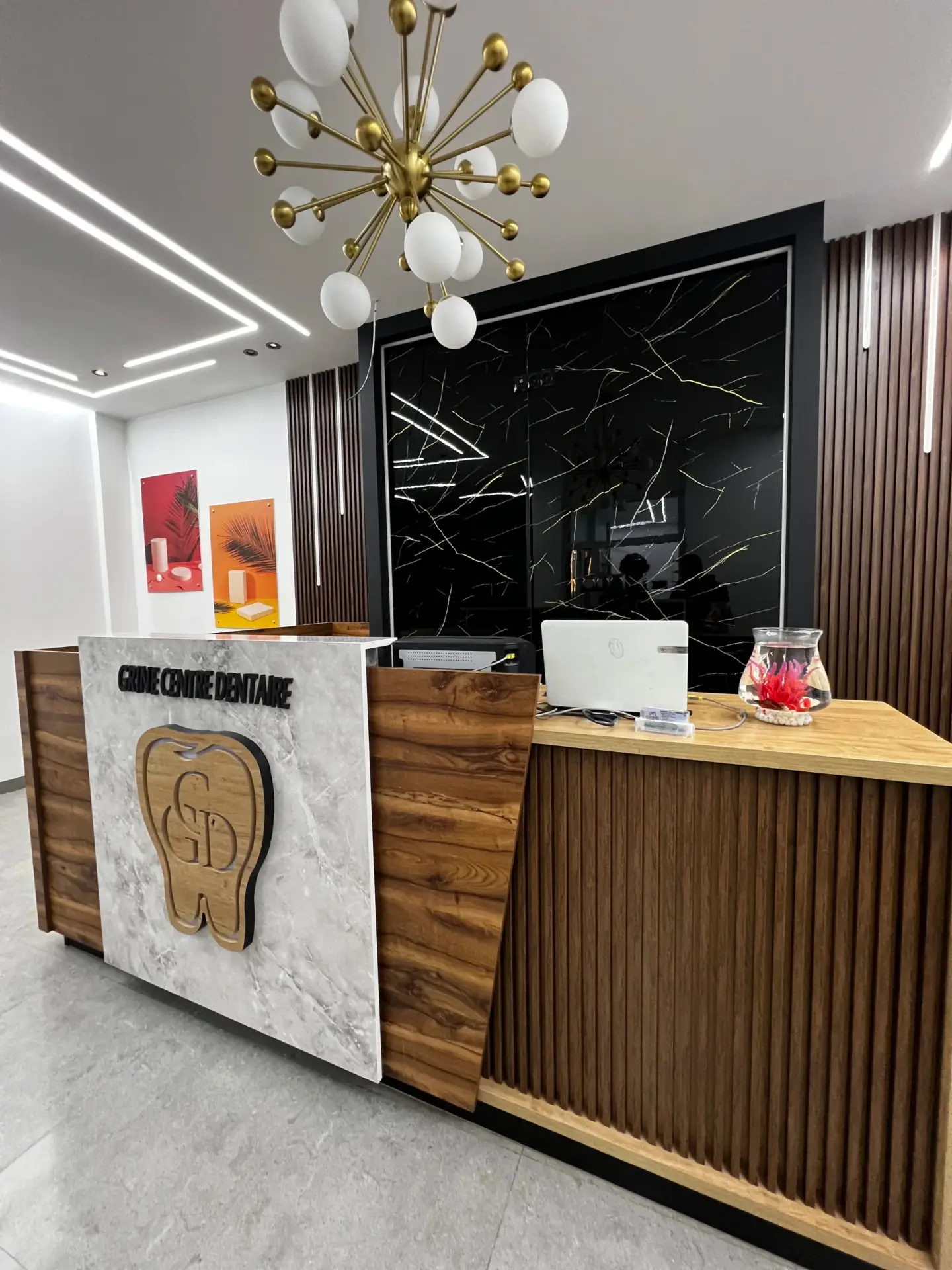 Réception du cabinet