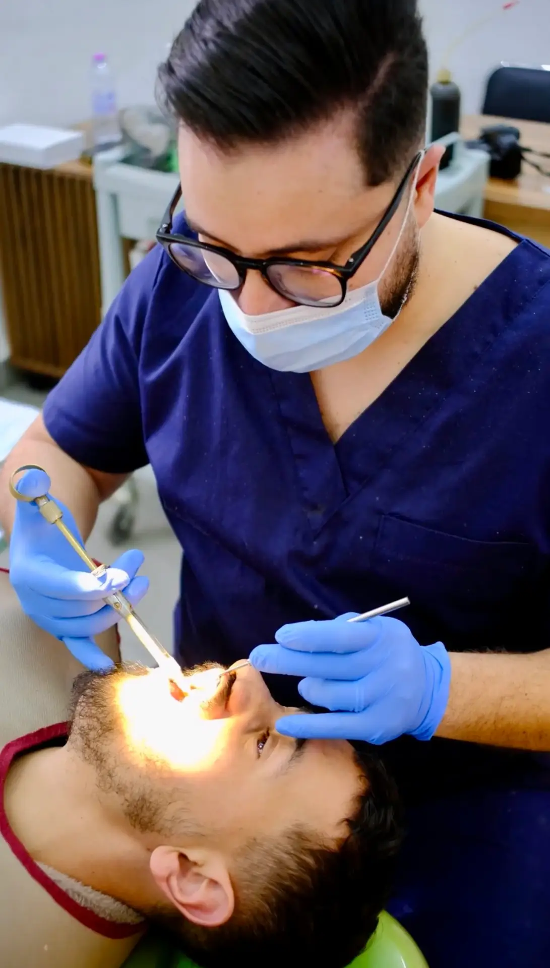 Dr GRINE en consultation